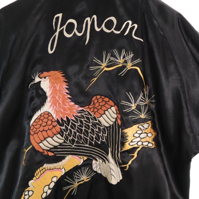東洋エンタープライズ テーラー東洋 鷲 17TH爆撃航空隊刺繍 リバーシブル スカジャン L 水色 TT10930 メンズ_2