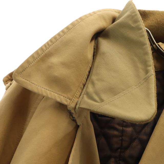 BURBERRY LONDON BLUE LABEL バーバリー ロンドン ブルーレーベル トレンチコート M ベージュ 三陽商会 中綿 メンズ_8