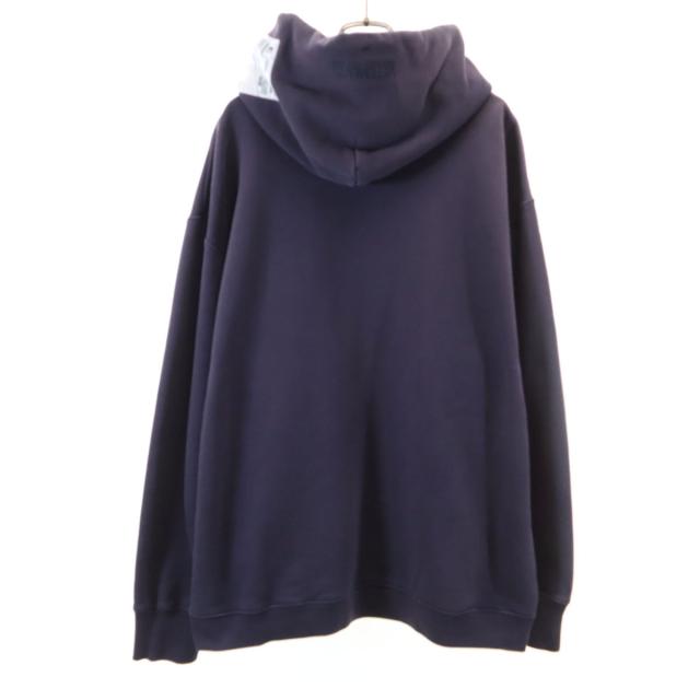 VETEMENTS ヴェトモン 長袖 バーコードパッチ スウェットパーカー M 