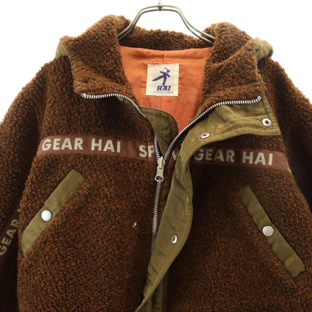 HAI SPORTING GEAR 80s 90s コットン フード付きコート HAI SPORTING GEAR ハイスポーティングギア 80s 90s オールド