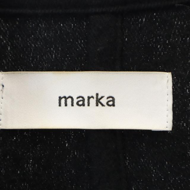 marka マーカ 日本製 シャツ コート 1 ブラック メンズ_7