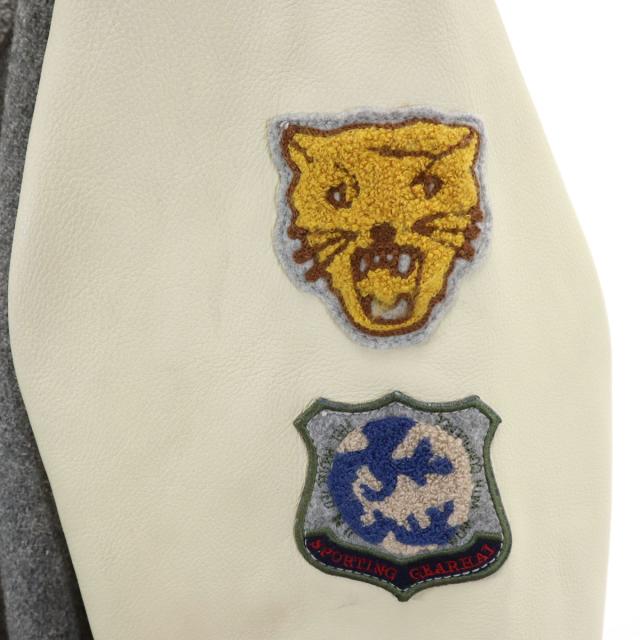 HAI SPORTING GEAR ハイスポーティングギア 牛革レザー切替 スタジャン