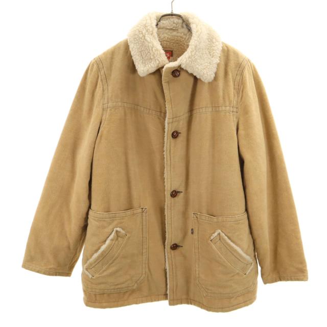 Levi’s リーバイス 70s USA製 ヴィンテージ ランチ コート L ベージュ 裏ボア メンズ