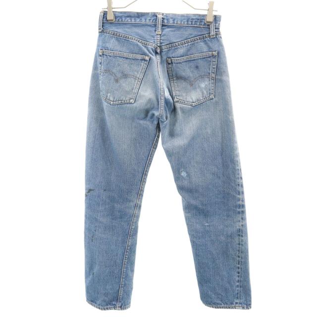 Levi’s リーバイス 70s 赤耳 66前期 スモールe ヴィンテージ ボタン裏6 デニムパンツ w29 ブルー系 ジーンズ レディース_1