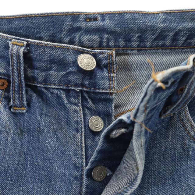 Levi’s リーバイス 70s 赤耳 66前期 スモールe ヴィンテージ ボタン裏6 デニムパンツ w29 ブルー系 ジーンズ レディース_6