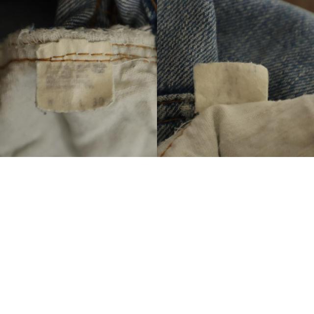 Levi’s リーバイス 70s 赤耳 66前期 スモールe ヴィンテージ ボタン裏6 デニムパンツ w29 ブルー系 ジーンズ レディース_9