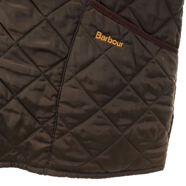 Barbour バブアー キルティングコート ブラウン メンズ_6