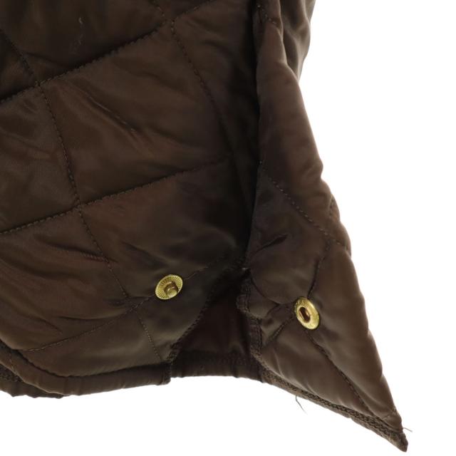 Barbour バブアー キルティングコート ブラウン メンズ_7