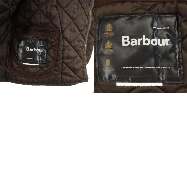 Barbour バブアー キルティングコート ブラウン メンズ_9