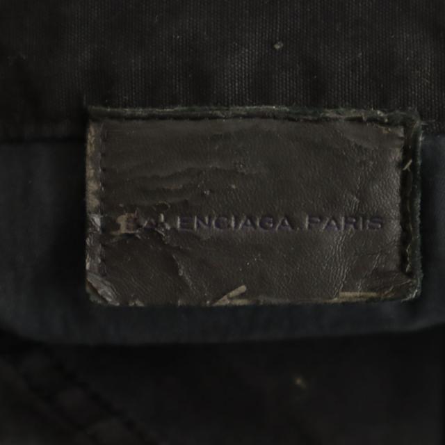 BALENCIAGA バレンシアガ イタリア製 総柄 ロングパンツ W29 ブラック メンズ_6
