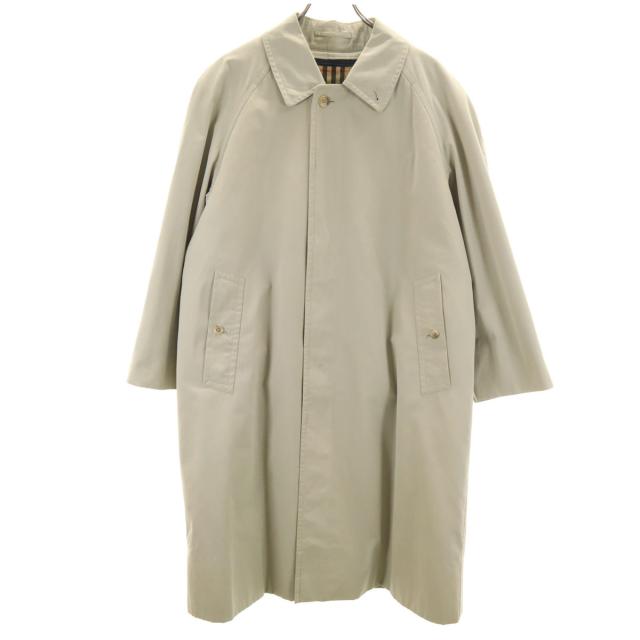 Burberrys バーバリーズ 90s 日本製 オールド ステンカラーコート 88-160-3 グレージュ ライナー付き メンズ