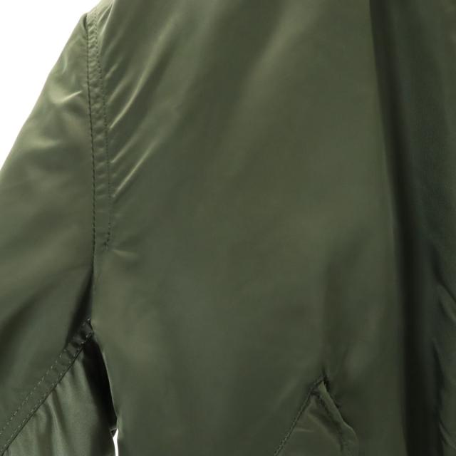 ALPHA アルファ 90s USA製 年寄りの MA-1 飛翔上衣 L オリーブ系 中綿 ミリタリー メンズ