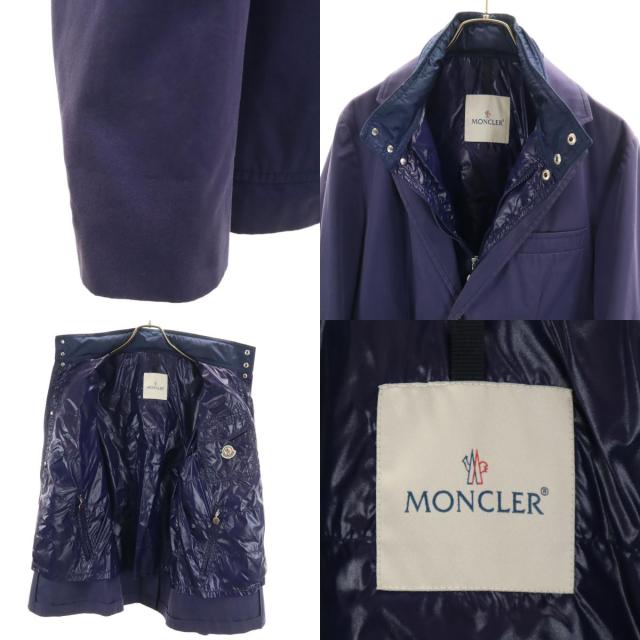MONCLER モンクレール イタリア製 DUBOIS レイヤード テーラードジャケット 3 パープル メンズ_8