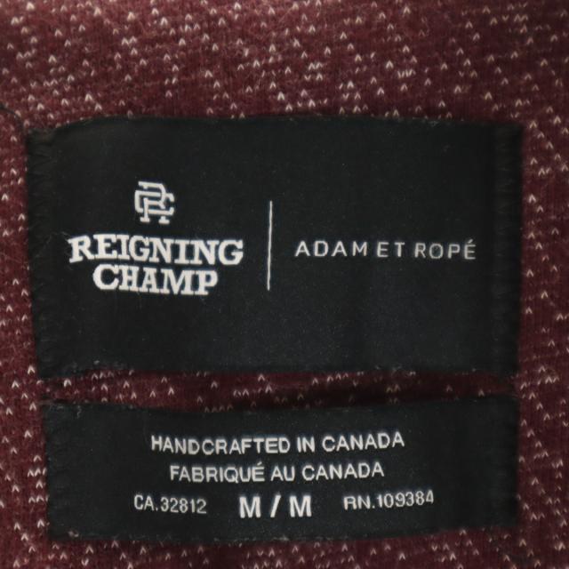REIGNING CHAMP レイニングチャンプ カナダ製 ADAM ET ROPE’ アダムエロペ別注 チェスターコート M ボルドー メンズ_6