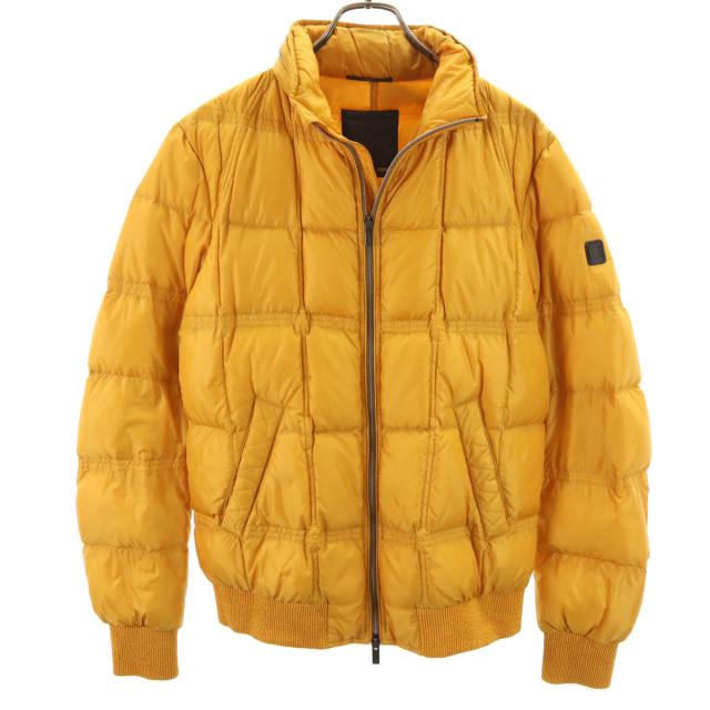 FENDI フェンディ ダウンジャケット 48 マスタード メンズ