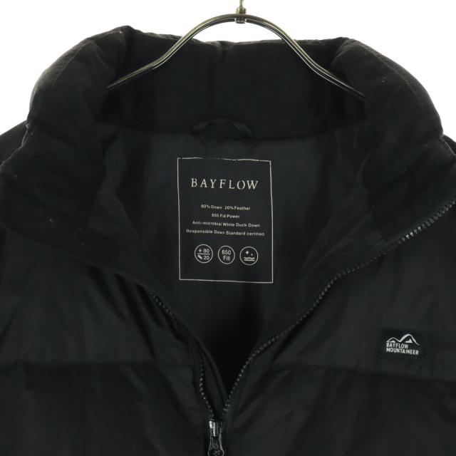BAYFLOW ベイフロー ワンポイントロゴ 長袖 ダウンジャケット 4 