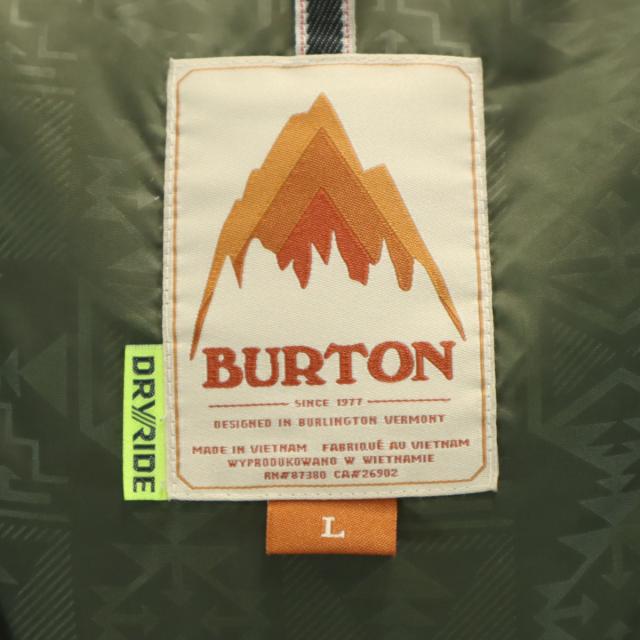 BURTON バートン スキー ジャケット L オリーブ系 メンズ 【公式通販】