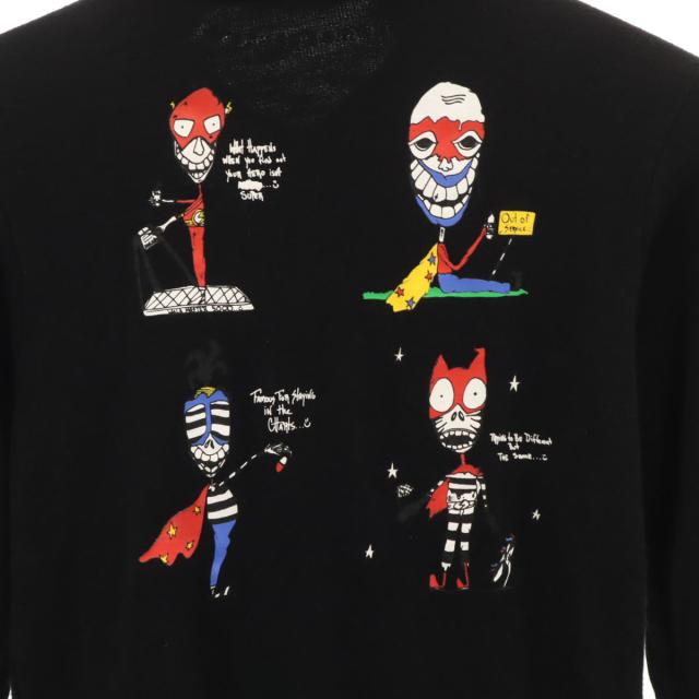 CHROME HEARTS クロムハーツ 長袖 ジップパーカー 4T ブラック キッズ_2