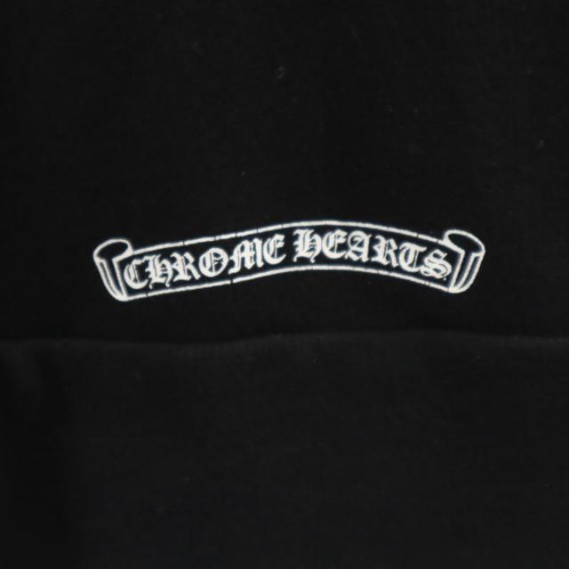 CHROME HEARTS クロムハーツ 長袖 ジップパーカー 4T ブラック キッズ_3