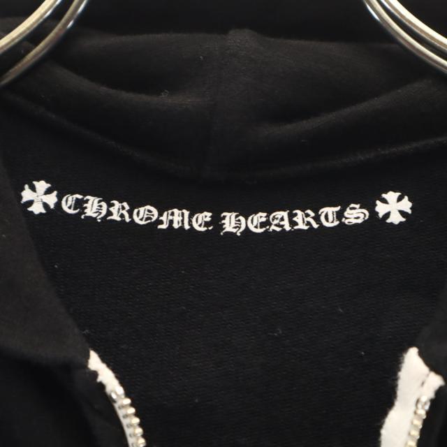 CHROME HEARTS クロムハーツ 長袖 ジップパーカー 4T ブラック キッズ_8