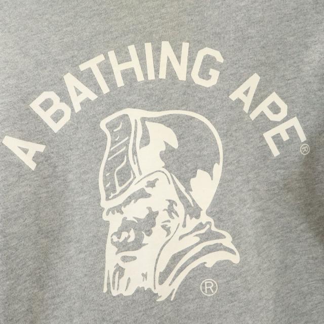 A BATHING APE アベイシングエイプ 長袖 リバーシブル スウェット