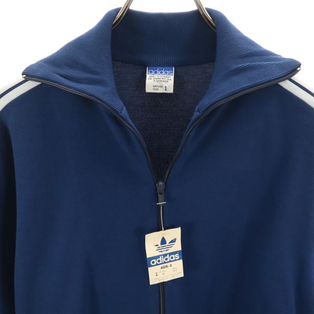 美品 adidas アディダス 70s ADS-3 デッドストック ヴィンテージ 西ドイツタグ トラックジャケット 1 ジャージ デサント メンズ_4