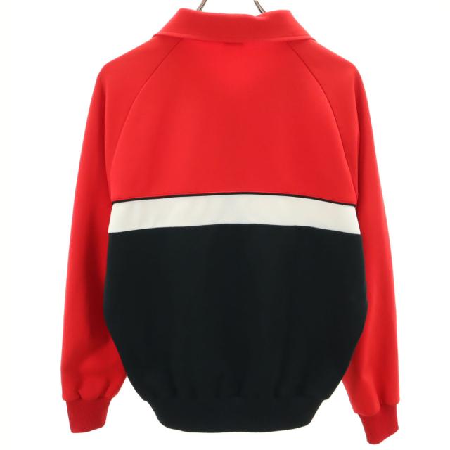  トラックジャケット70s 西ドイツ デサント 赤黒 サイズ6 adidas アディダス 70s ヴィンテージ 西ドイツタグ トラックジャケット
