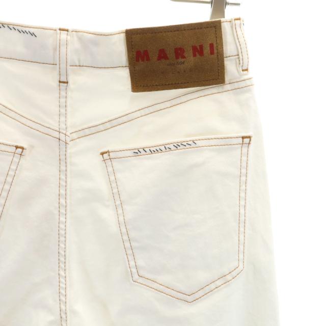 MARNI マルニ イタリア製 テーパードパンツ 36 ホワイト レディース_2