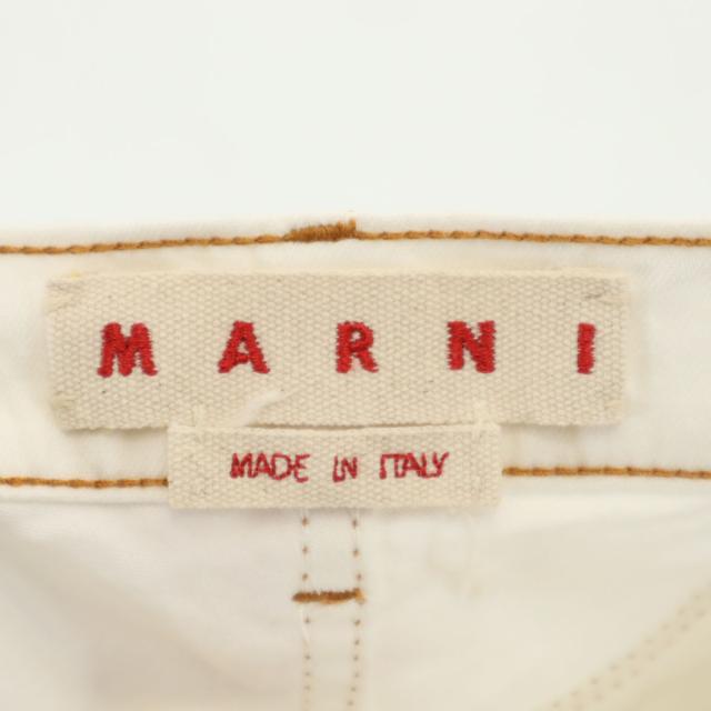 MARNI マルニ イタリア製 テーパードパンツ 36 ホワイト レディース_8