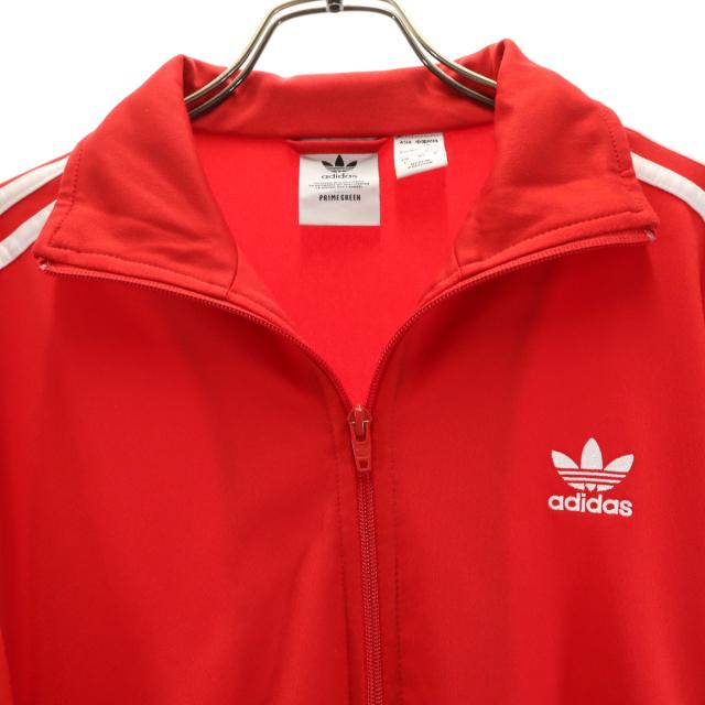 adidas アディダス トラックジャケット 上下セットアップ L レッド