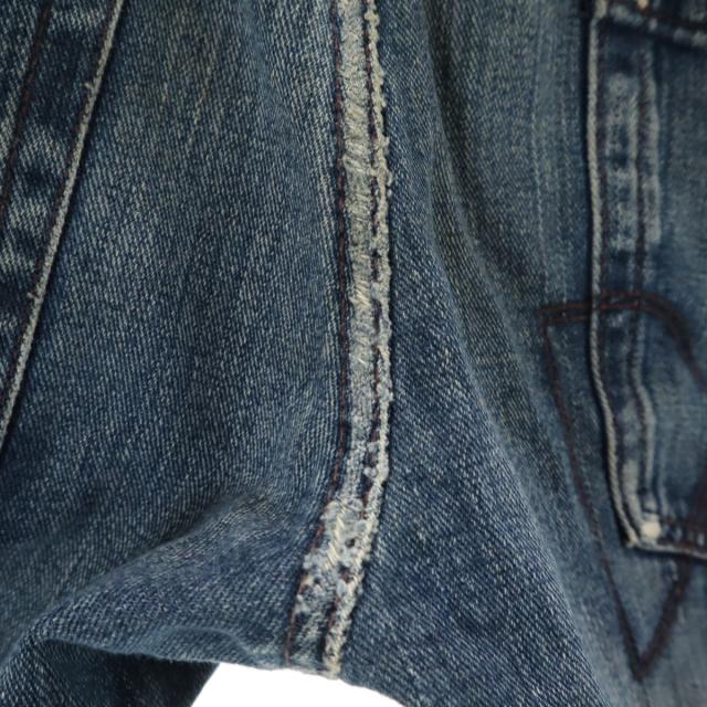 DOLCE&GABBANA ドルチェアンドガッバーナ イタリア製 ヴィンテージ加工 デニムパンツ 46 ウォッシュブルー ジーンズ メンズ_4