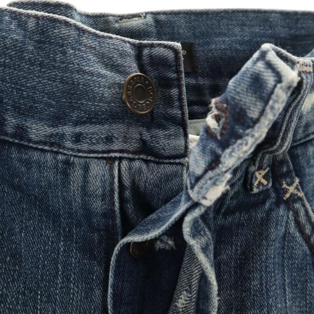 DOLCE&GABBANA ドルチェアンドガッバーナ イタリア製 ヴィンテージ加工 デニムパンツ 46 ウォッシュブルー ジーンズ メンズ_6