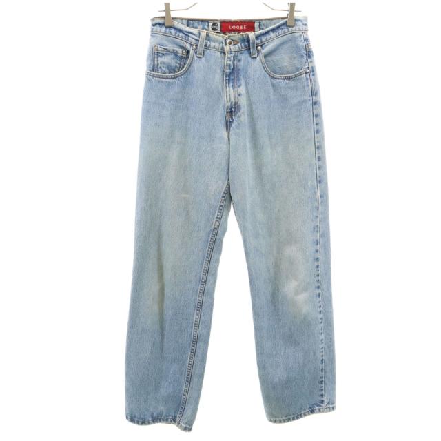 Levi’s リーバイス 90s シルバータブ USA製 オールド ルーズ デニムパンツ S ブルー ジーンズ キッズ