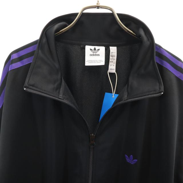 未使用 adidas Originals アディダスオリジナルス トレフォイルロゴ トラックジャケット XL ブラック ジャージ メンズ_5