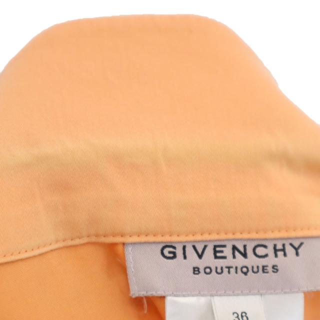 GIVENCHY BOUTIQUES ジバンシィ ブティックス 90s 日本製 オールド カジュアル スカートスーツ 上下セットアップ 36 オレンジ レディース_7