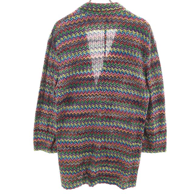 Missoni ミッソーニ 総柄 長袖 ラペル ニットカーディガン 50 マルチ アンコン メンズ_1