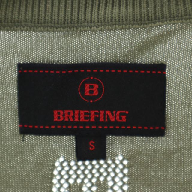 BRIEFING ブリーフィング ゴルフ ジップジャケット S オリーブ メンズ