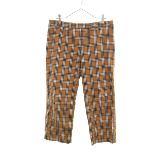 BURBERRY LONDON バーバリーロンドン チェック柄 ロングパンツ 15 ブラウン 三陽商会 レディース