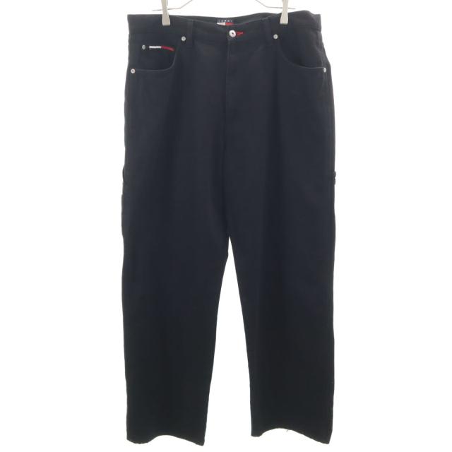 TOMMY JEANS トミージーンズ 日本製 ペインターパンツ XL ブラック 