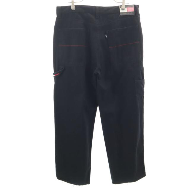 TOMMY JEANS トミージーンズ 日本製 ペインターパンツ XL ブラック 