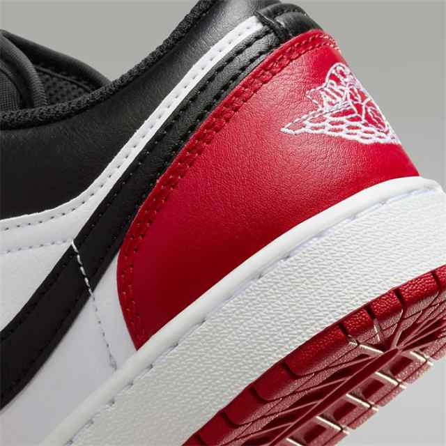 [ナイキ] エア ジョーダン 1 ロー J AIR JORDAN 1 LOW ホワイト/バーシティレッド/ホワイト/ブラック 553560-161