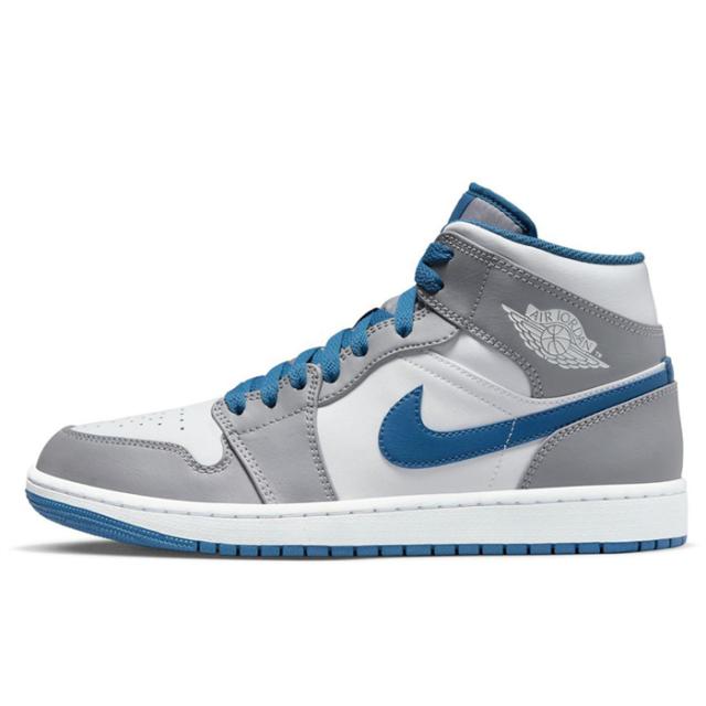 ナイキ エア ジョーダン 1 ミッド NIKE AIR JORDAN 1 MID セメントグレー/ホワイト DQ8426-014の通販は