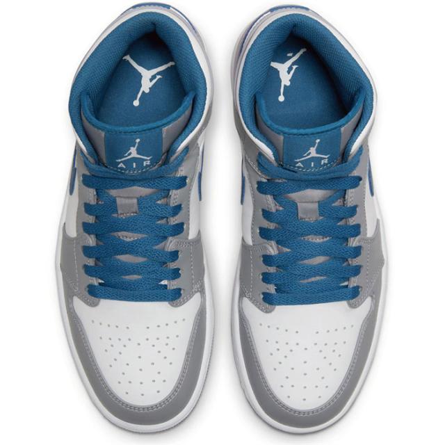 ナイキ エア ジョーダン 1 ミッド NIKE AIR JORDAN 1 MID セメントグレー/ホワイト DQ8426-014の通販は