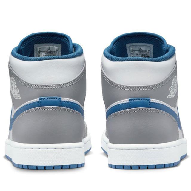 ナイキ エア ジョーダン 1 ミッド NIKE AIR JORDAN 1 MID セメントグレー/ホワイト DQ8426-014の通販は