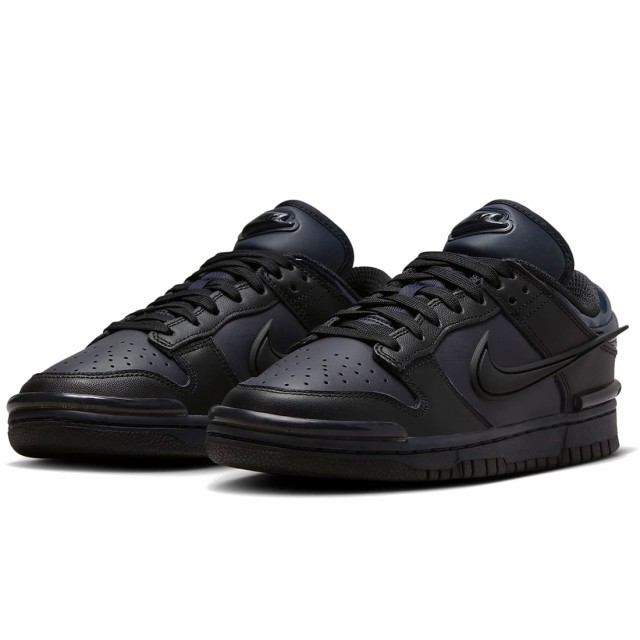 ナイキ ダンク ロー ツイスト NIKE W DUNK LOW TWIST ダークオブシディアン/ブラック/ブラック DZ2794-400の通販は 18,683円