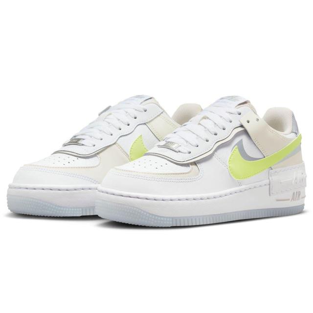ナイキ AF1 シャドウ NIKE W AF1 SHADOW ホワイト/イエロー/グレー FB7582-100の通販は