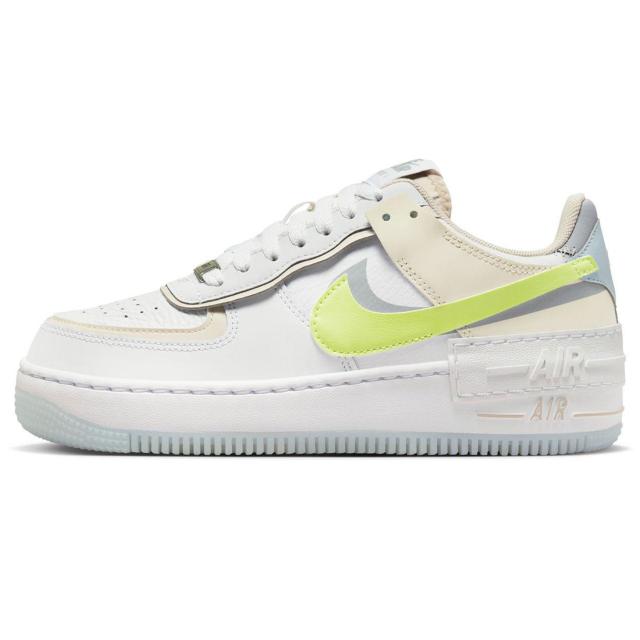 ナイキ AF1 シャドウ NIKE W AF1 SHADOW ホワイト/イエロー/グレー FB7582-100の通販は
