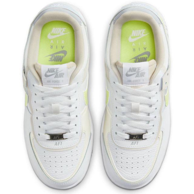 ナイキ AF1 シャドウ NIKE W AF1 SHADOW ホワイト/イエロー/グレー FB7582-100の通販は