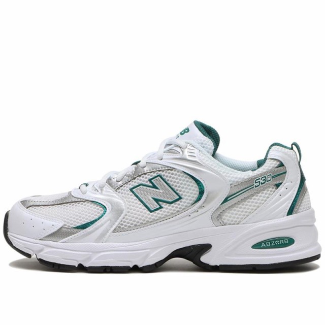 NEW BALANCE MR530AB WHITE GREEN ニューバランス スニーカー ( 白 ホワイト 緑 グリーン 725 992 D  レディース ウィメンズ )