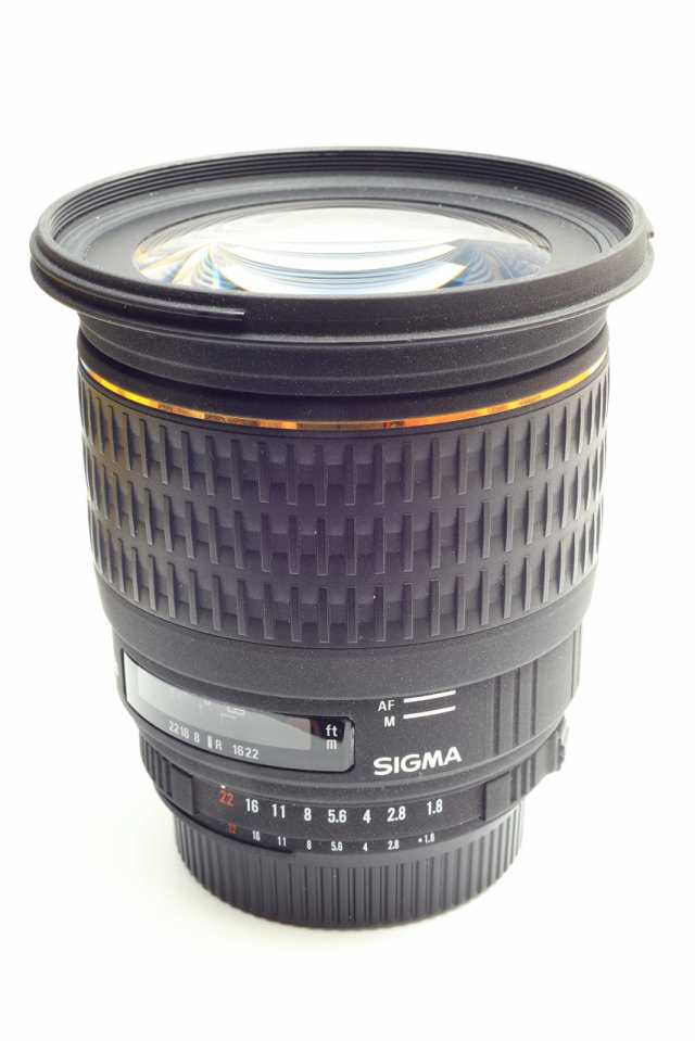 【中古】 SIGMA 単焦点広角レンズ 20mm F1.8 EX DG ASPHERICAL RF ニコン用 フルサイズ対応